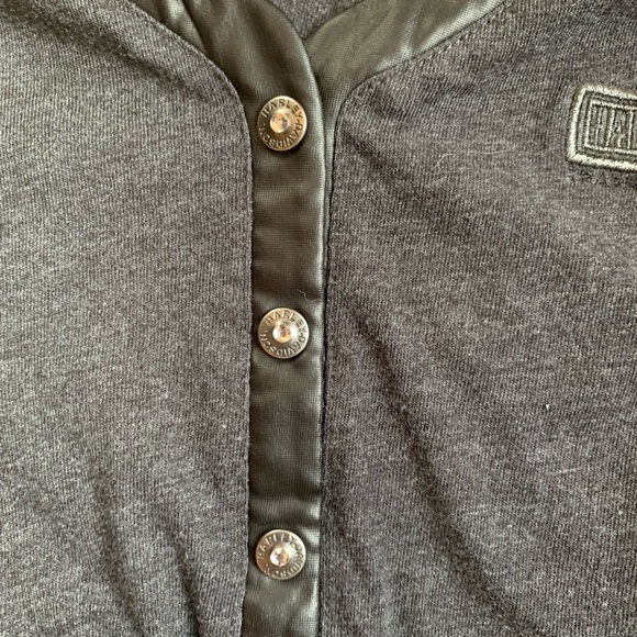 Harley Davidson Boston, MA Long Sleeve Shirt Sz. L - Picture 4 of 6